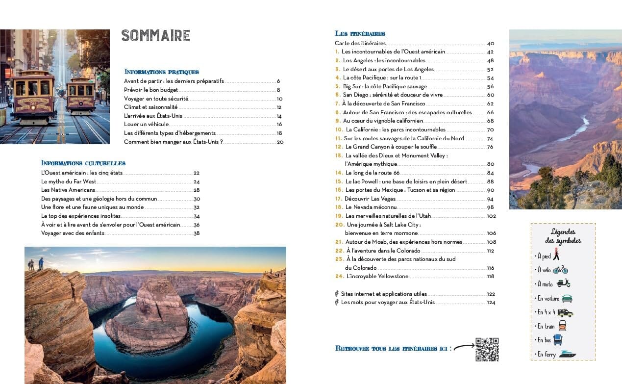 Guide pratique - Tout pour préparer son voyage dans l'ouest américain | Larousse guide de voyage Dilibel 