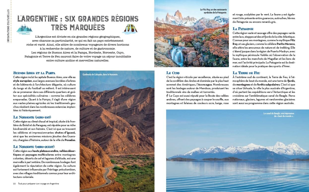 Guide pratique - Tout pour préparer son voyage en Argentine | Larousse guide de voyage Dilibel 