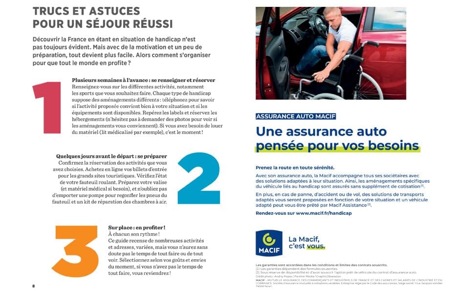 Guide pratique - Vacances accessibles en France 2026 | Michelin guide de voyage Michelin 