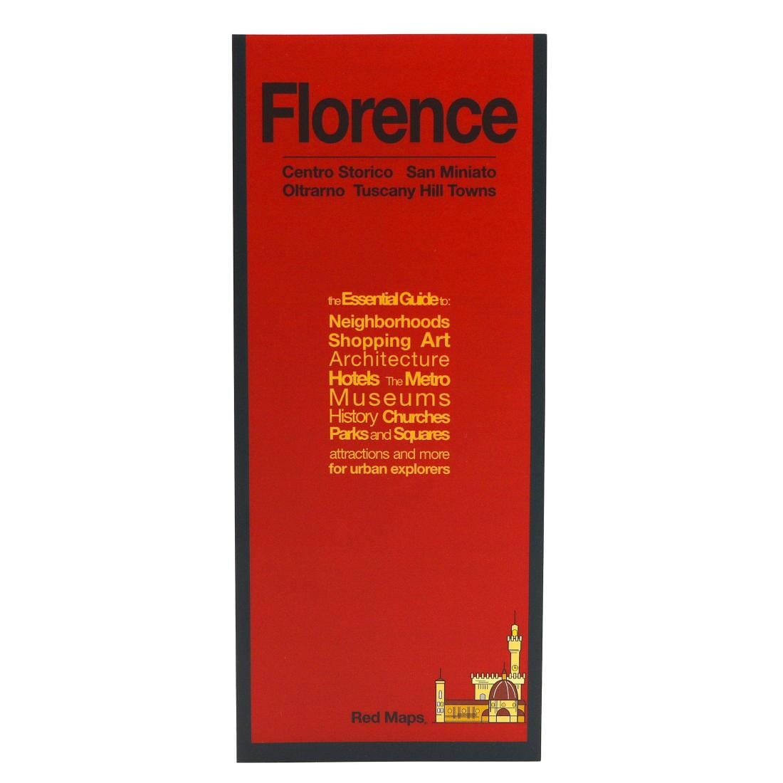 Guide touristique de la ville de Florence | Red Maps plan de ville Red Maps