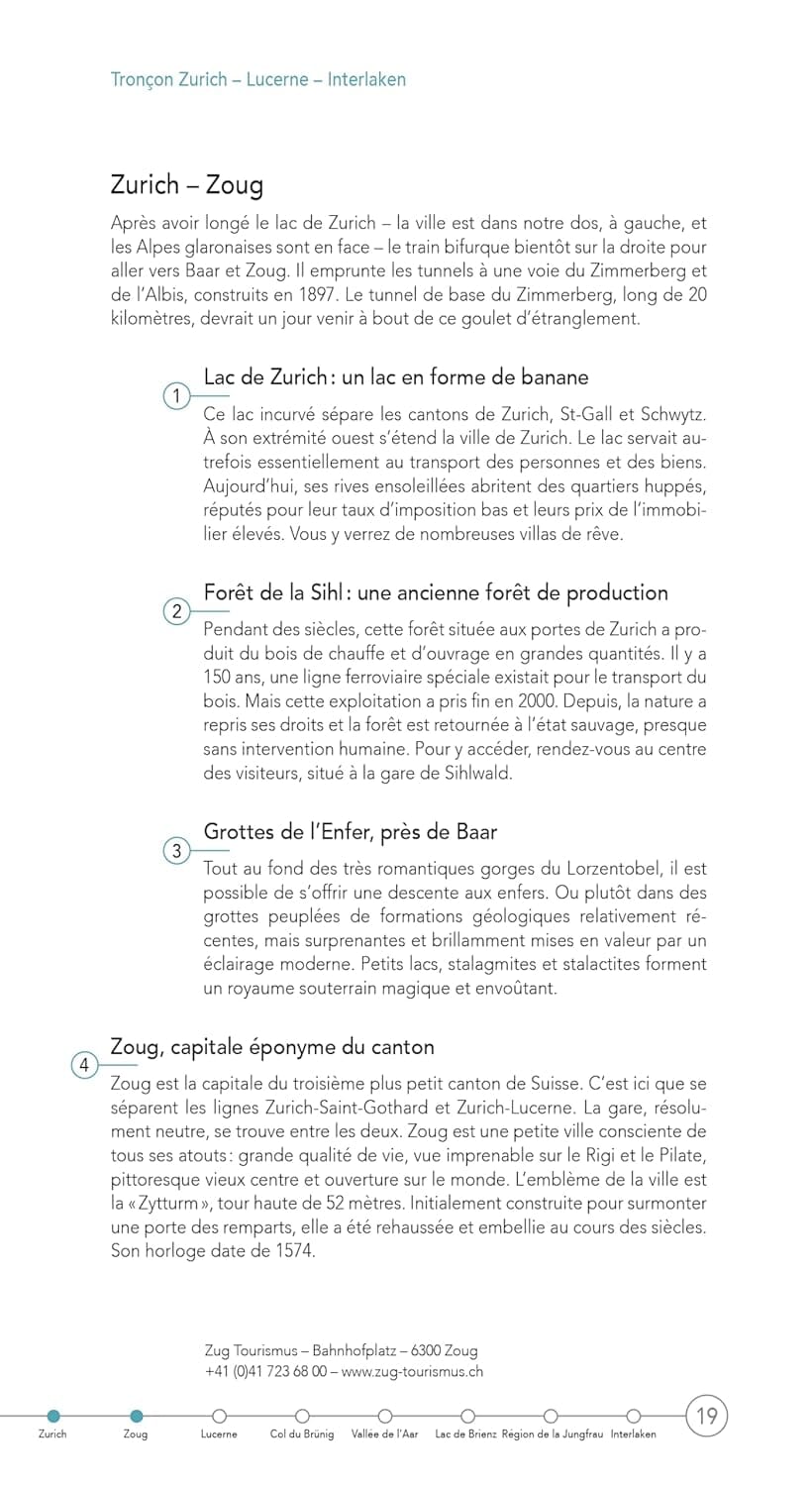 Guide touristique - Grand Train Tour of Switzerland | Hallwag guide de voyage Hallwag 