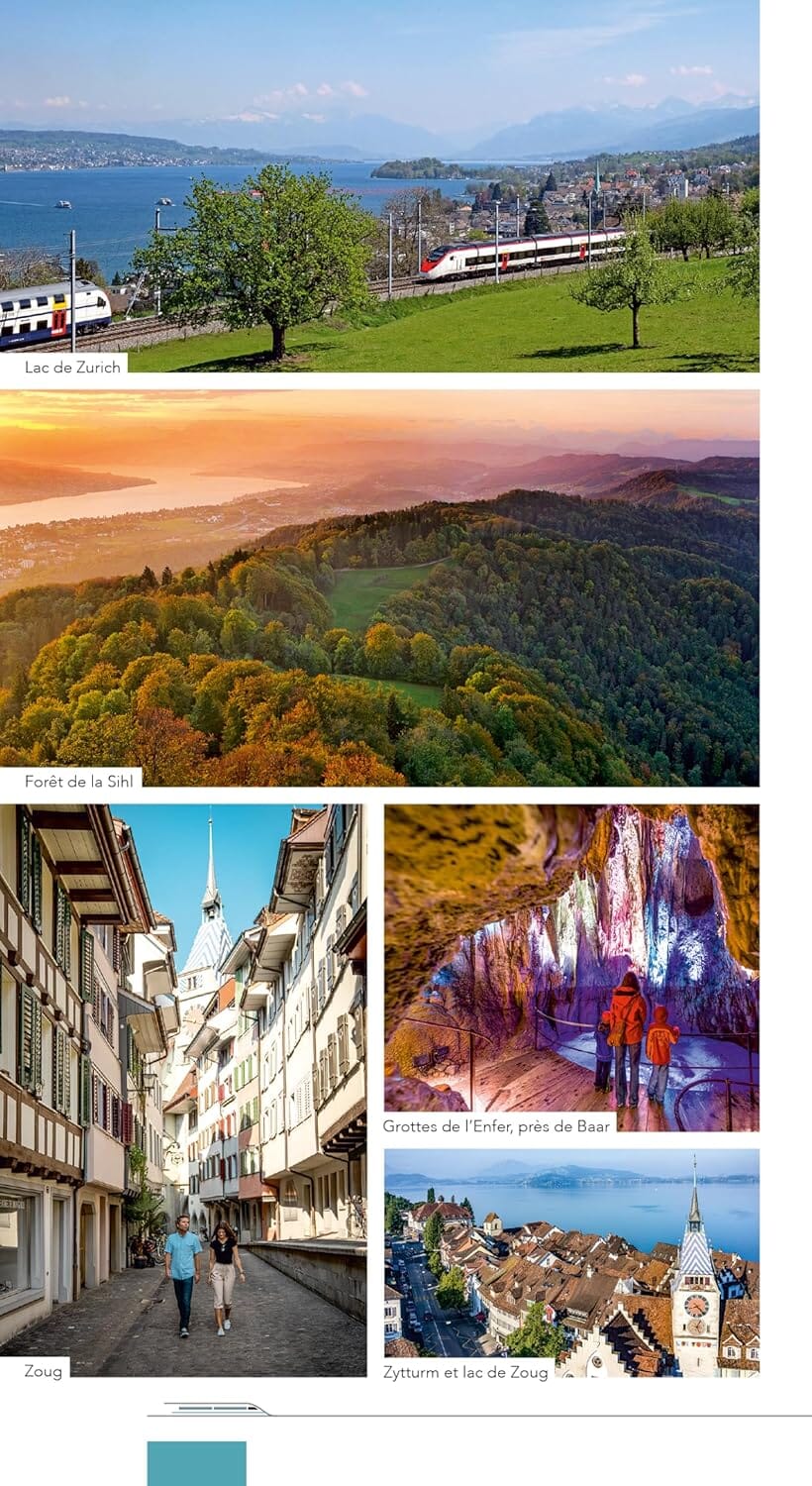 Guide touristique - Grand Train Tour of Switzerland | Hallwag guide de voyage Hallwag 