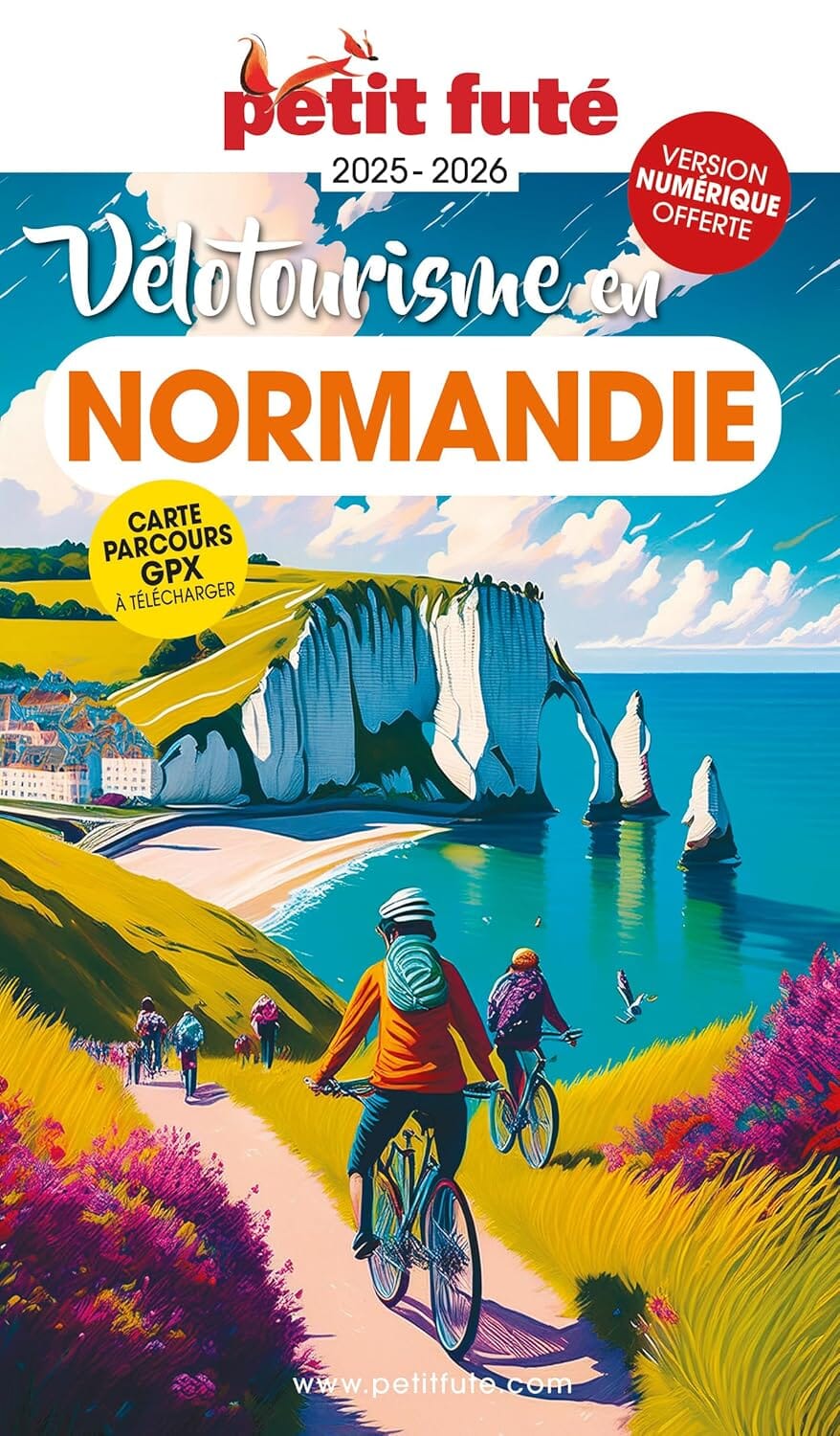 Guide touristique - Vélotourisme en Normandie 2025/26 | Petit Futé guide de voyage Petit Futé 