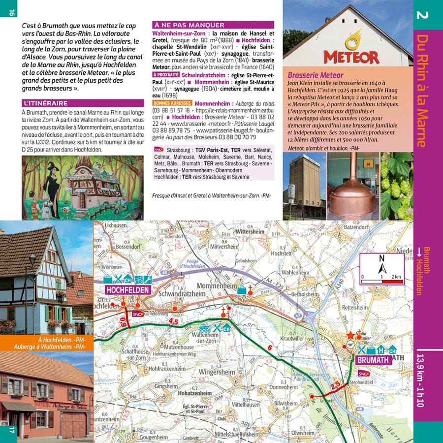 Guide vélo - Alsace à vélo - Le tour + variantes | Chamina guide cycliste Chamina