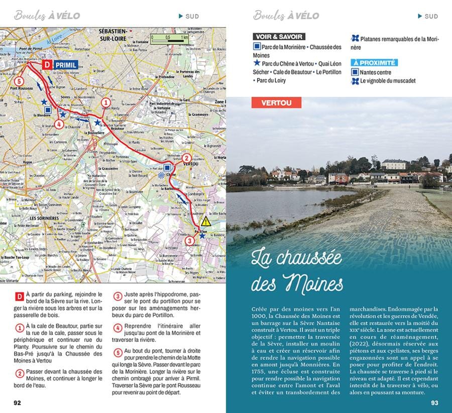 Guide vélo - Boucles à vélo autour de Nantes | Chamina guide cycliste Chamina