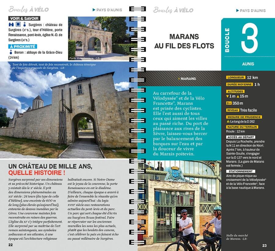 Guide vélo - Boucles à vélo : Charente-Maritime | Chamina guide cycliste Chamina 