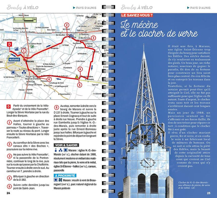Guide vélo - Boucles à vélo : Charente-Maritime | Chamina guide cycliste Chamina 