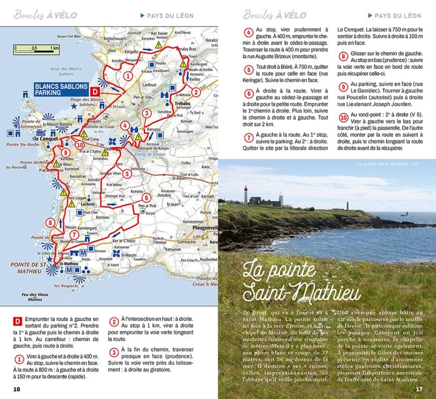 Guide vélo - Boucles à vélo : Finistère Nord - Crozon - Monts d'Arrée | Chamina guide cycliste Chamina