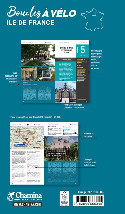 Guide vélo - Boucles à vélo : Ile-de-France | Chamina guide cycliste Chamina
