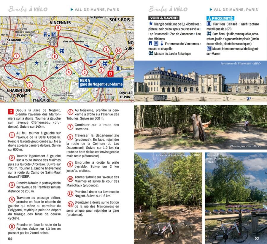 Guide vélo - Boucles à vélo : Ile-de-France | Chamina guide cycliste Chamina