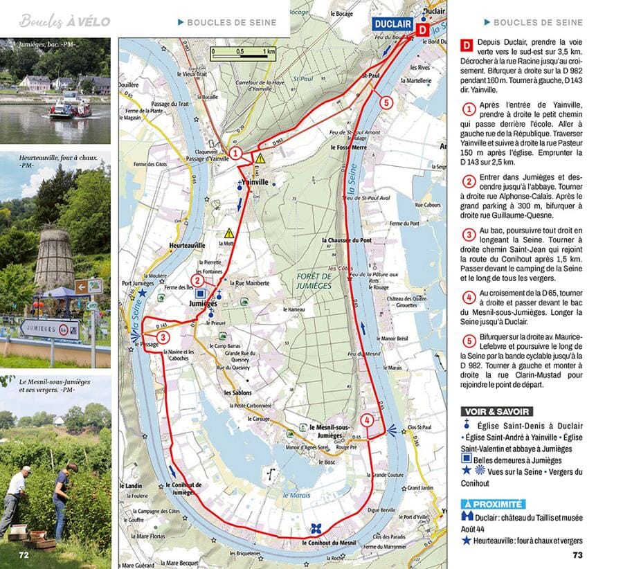 Guide vélo - Boucles à vélo : Normandie | Chamina guide cycliste Chamina