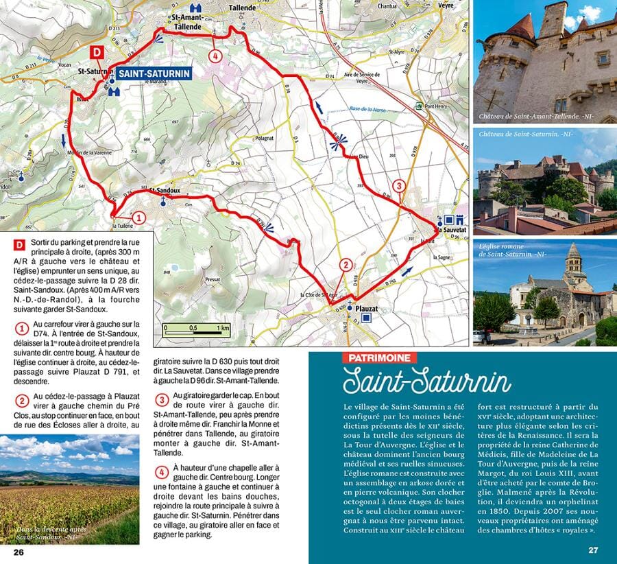 Guide vélo - Boucles à vélo : Puy-de-Dôme | Chamina guide cycliste Chamina