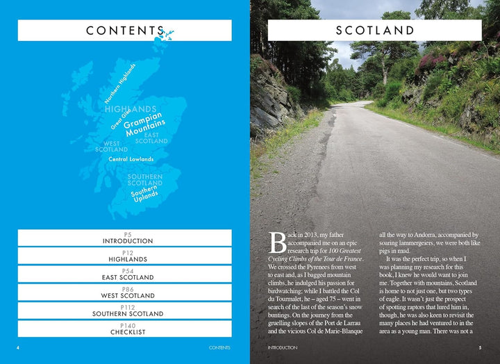Guide vélo (en anglais) - Cycling climbs of Scotland | Vertebrate guide cycliste Vertebrate 