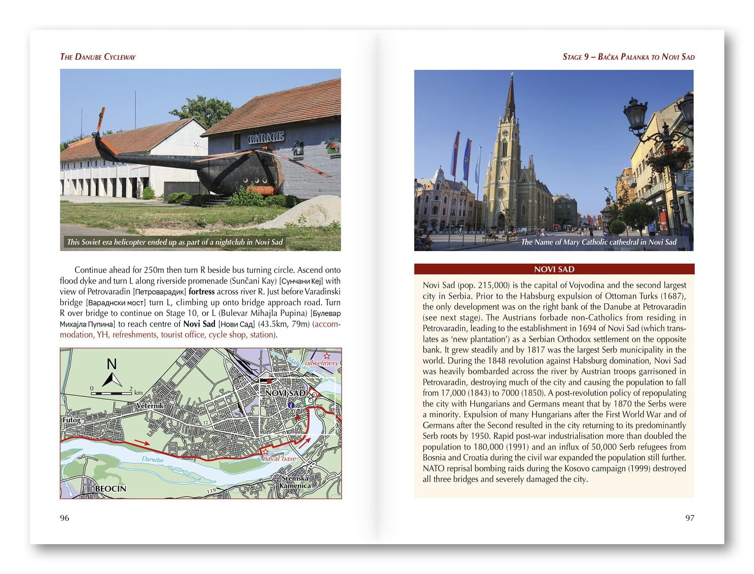 Guide vélo (en anglais) - Danube cycleway, From Budapest to the Black Sea, Vol. 2 | Cicerone guide cycliste Cicerone