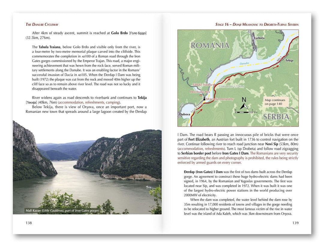 Guide vélo (en anglais) - Danube cycleway, From Budapest to the Black Sea, Vol. 2 | Cicerone guide vélo Cicerone 