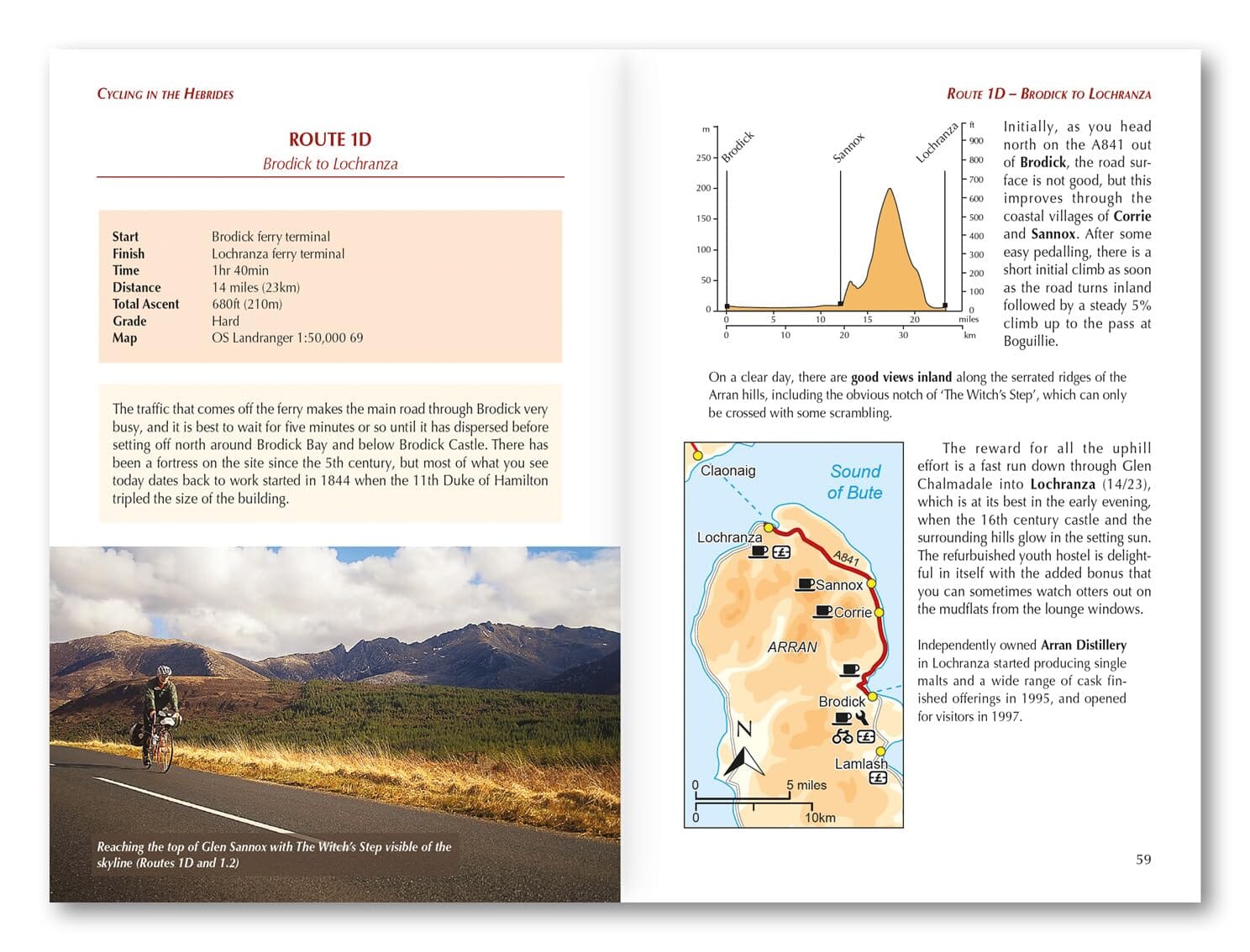 Guide vélo (en anglais) - Hebrides cycling: island touring & day rides | Cicerone guide cycliste Cicerone 