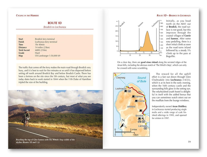 Guide vélo (en anglais) - Hebrides cycling: island touring & day rides | Cicerone guide cycliste Cicerone 