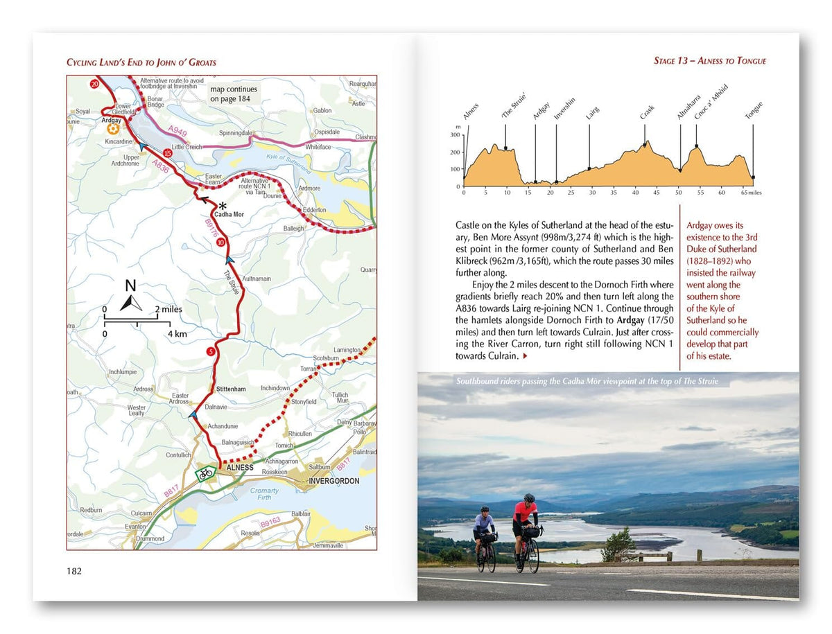 Guide vélo (en anglais) - Land's End to John O' Groats | Cicerone guide cycliste Cicerone 