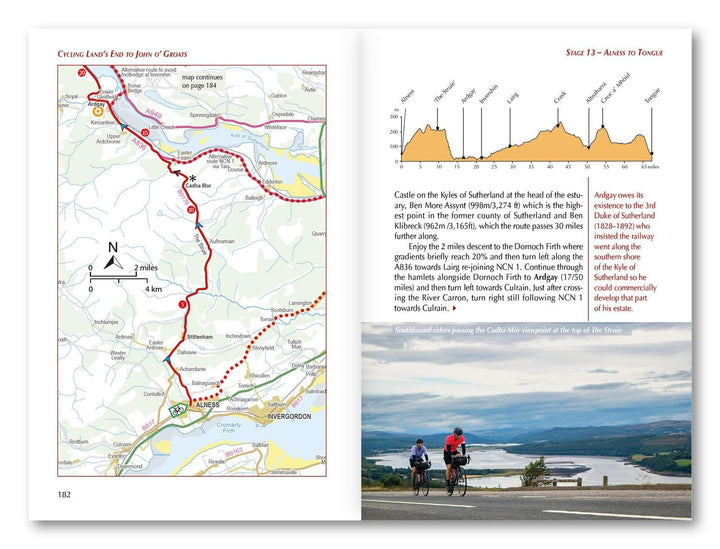 Guide vélo (en anglais) - Land's End to John O' Groats | Cicerone guide cycliste Cicerone 