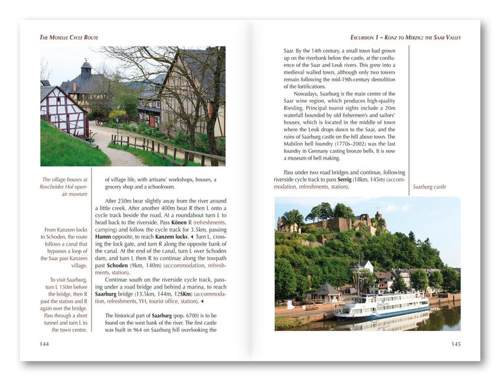 Guide vélo (en anglais) - Moselle cycle route from source to the Rhine at Koblenz | Cicerone guide cycliste Cicerone 