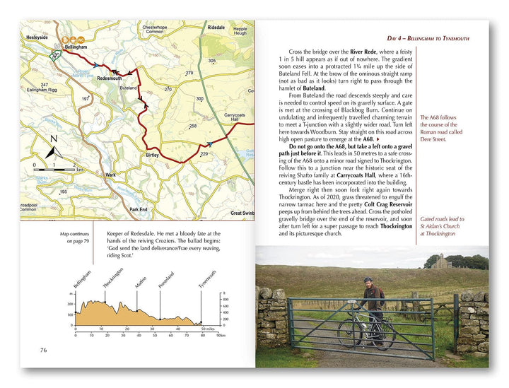 Guide vélo (en anglais) - Reivers Route | Cicerone guide cycliste Cicerone 