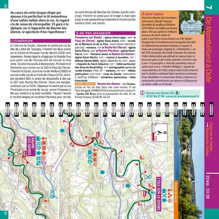 Guide vélo - Eurovelo 6, entre Rhin et Loire, de Bâle à Nevers | Chamina guide cycliste Chamina 