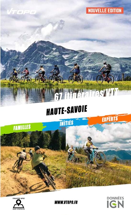 Guide vélo - Haute-Savoie, 67 itinéraires VTT | VTOPO guide cycliste VTOPO 