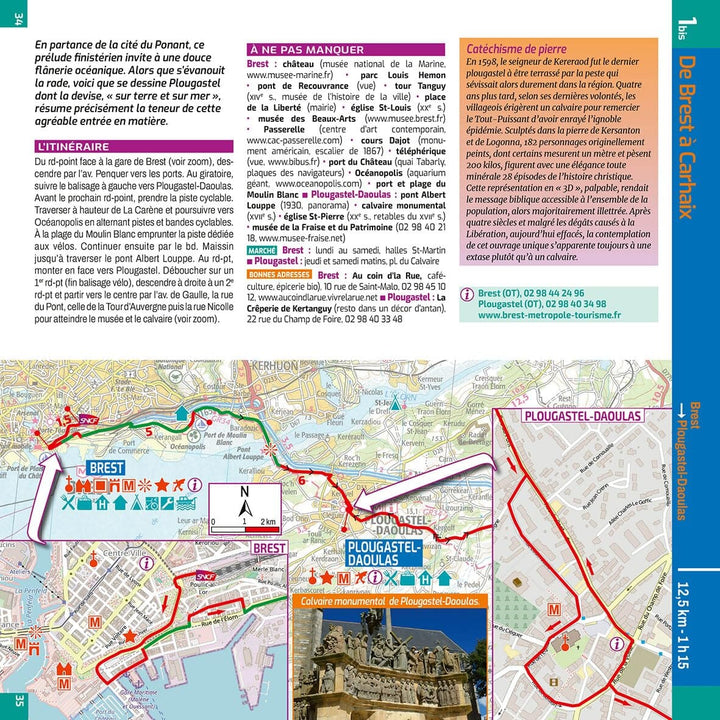Guide vélo - La Bretagne à vélo, de Roscoff ou Brest à Nantes 2026 | Chamina guide cycliste Chamina 