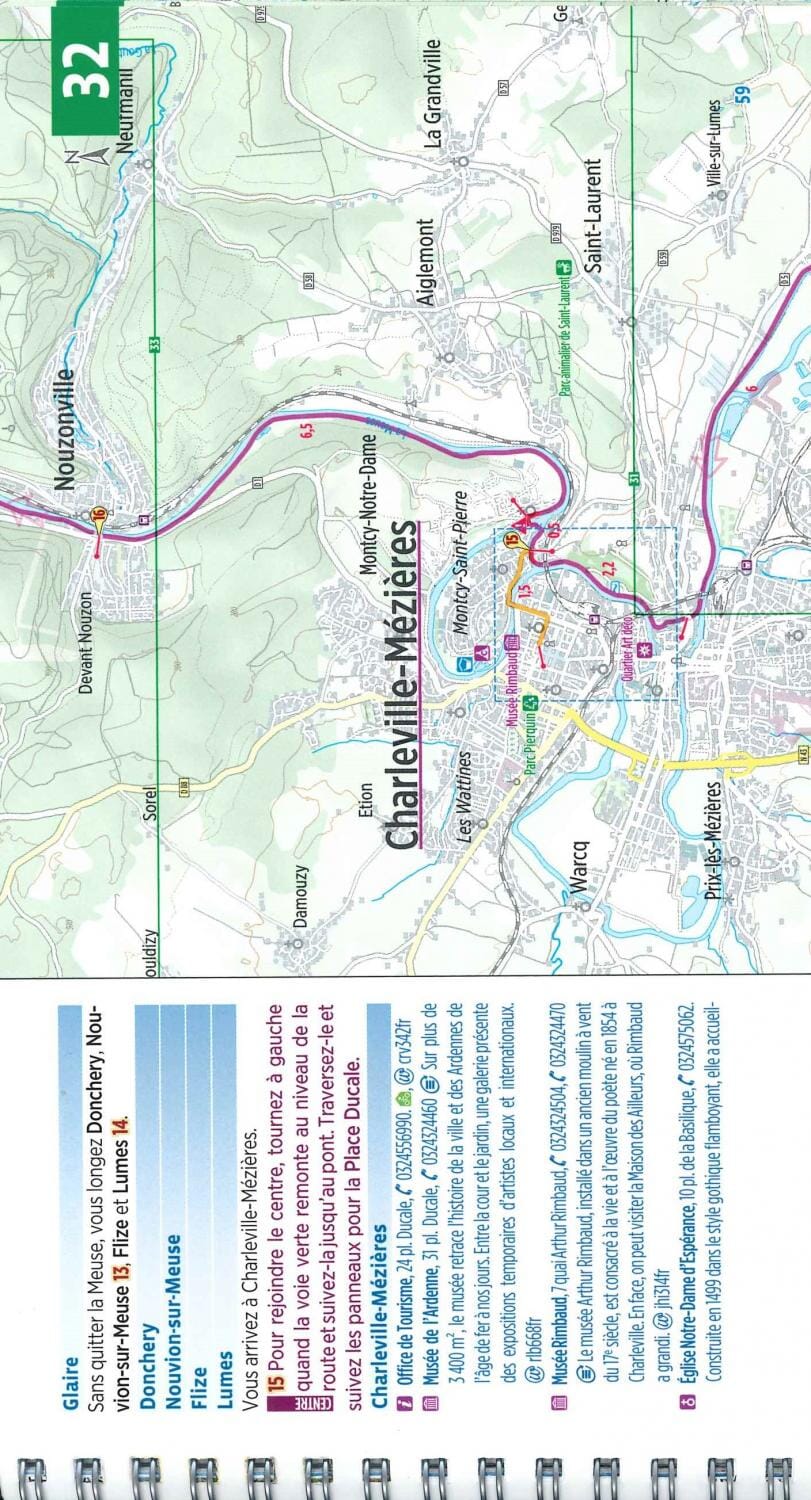 Guide vélo - La Meuse à Vélo : Du plateau de Langres à Rotterdam sur l'EuroVelo 19 | Bikeline guide de voyage Bikeline 