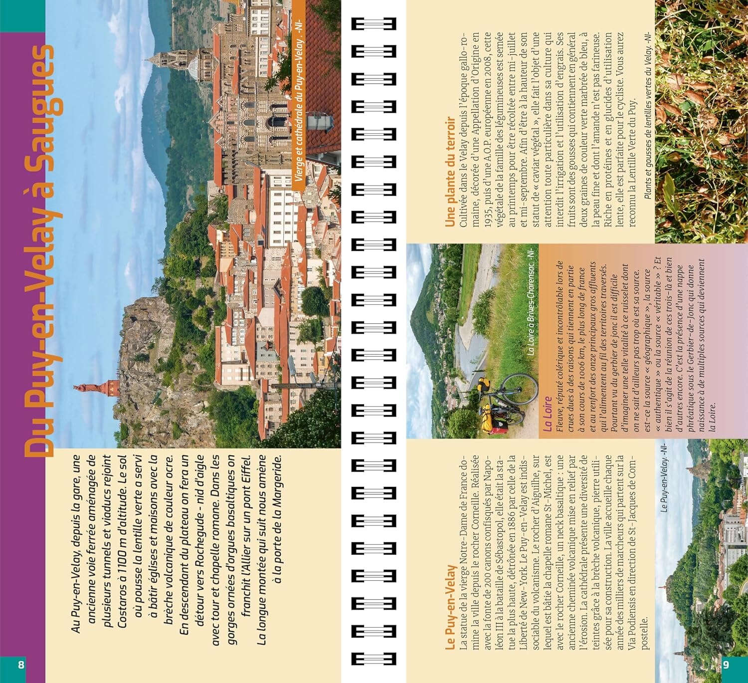 Guide vélo - La Véliberté : du Puy-en-Velay à Montauban | Chamina guide cycliste Chamina 