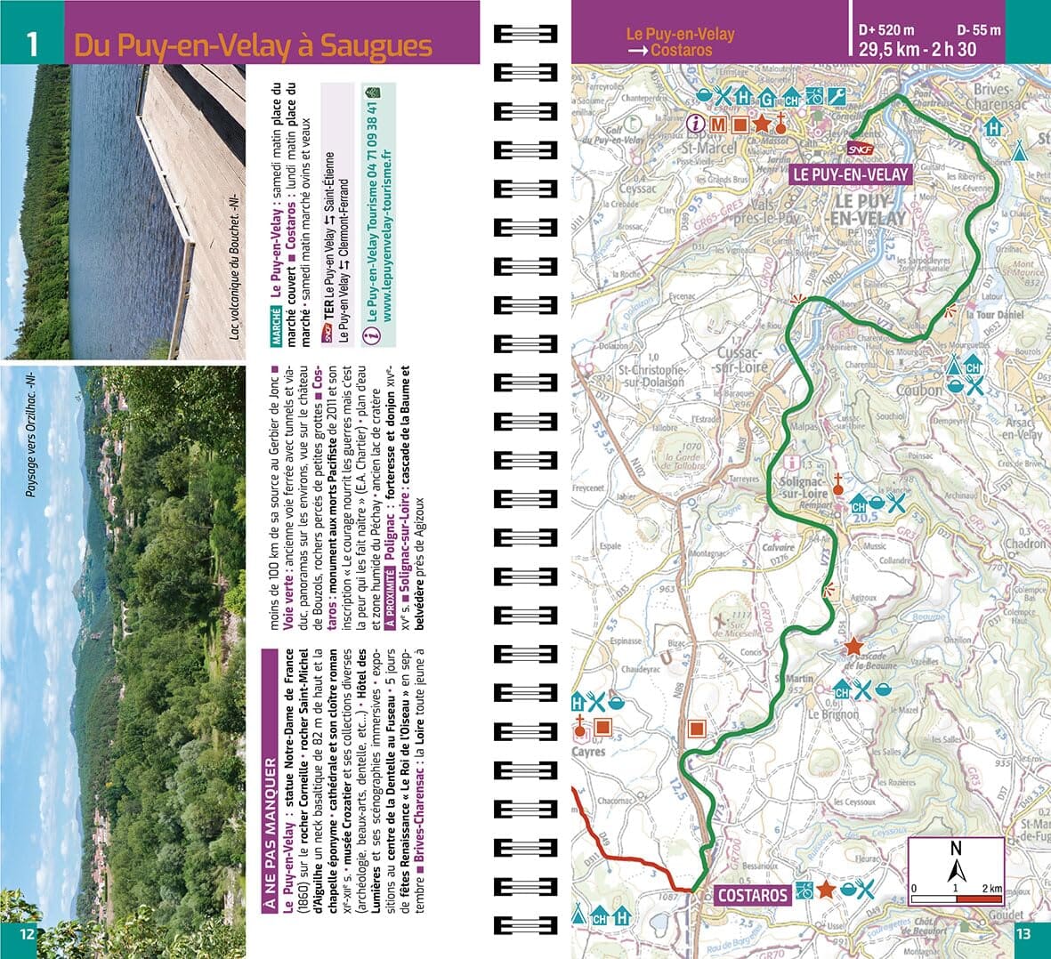 Guide vélo - La Véliberté : du Puy-en-Velay à Montauban | Chamina guide cycliste Chamina 