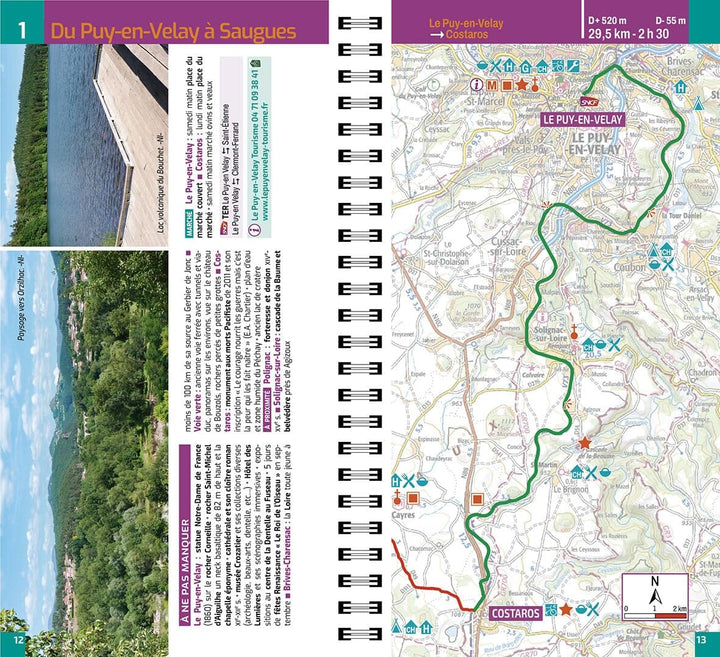 Guide vélo - La Véliberté : du Puy-en-Velay à Montauban | Chamina guide cycliste Chamina 