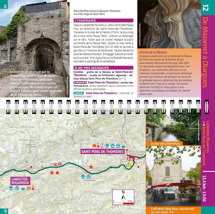 Guide vélo - La Véloccitanie : entre Lauragais et Haut-Languedoc | Chamina guide cycliste Chamina 