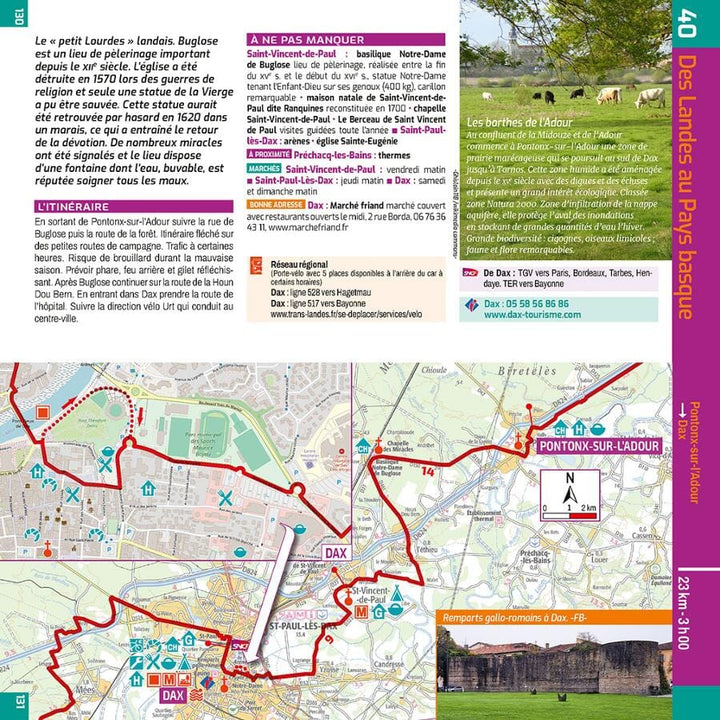 Cycling Guide Scandibérique, from the Loire to the Basque