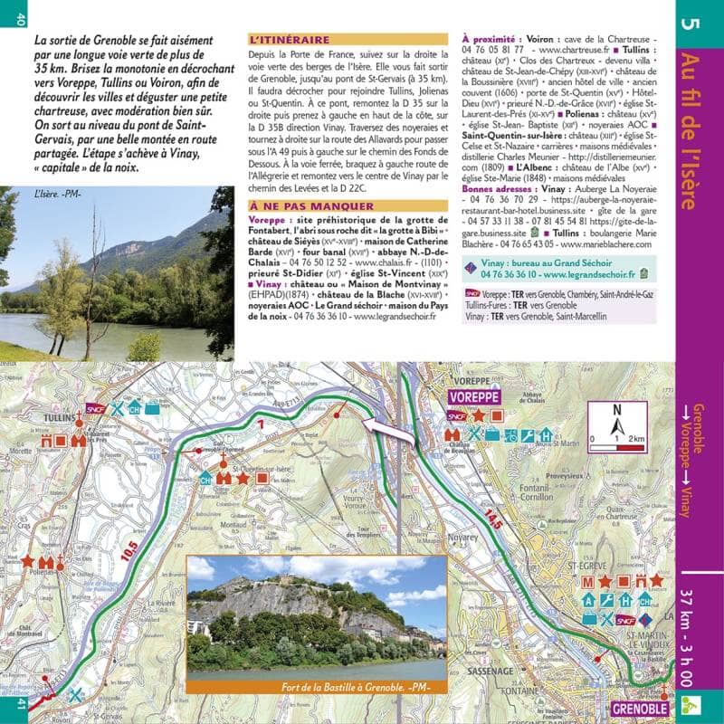 Guide vélo - Sillon alpin à vélo : Vallées de Chambéry, d'Annecy & Grésivaudan | Chamina guide cycliste Chamina 