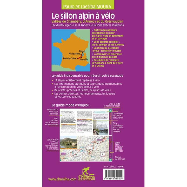 Guide vélo - Sillon alpin à vélo : Vallées de Chambéry, d'Annecy & Grésivaudan | Chamina guide cycliste Chamina 
