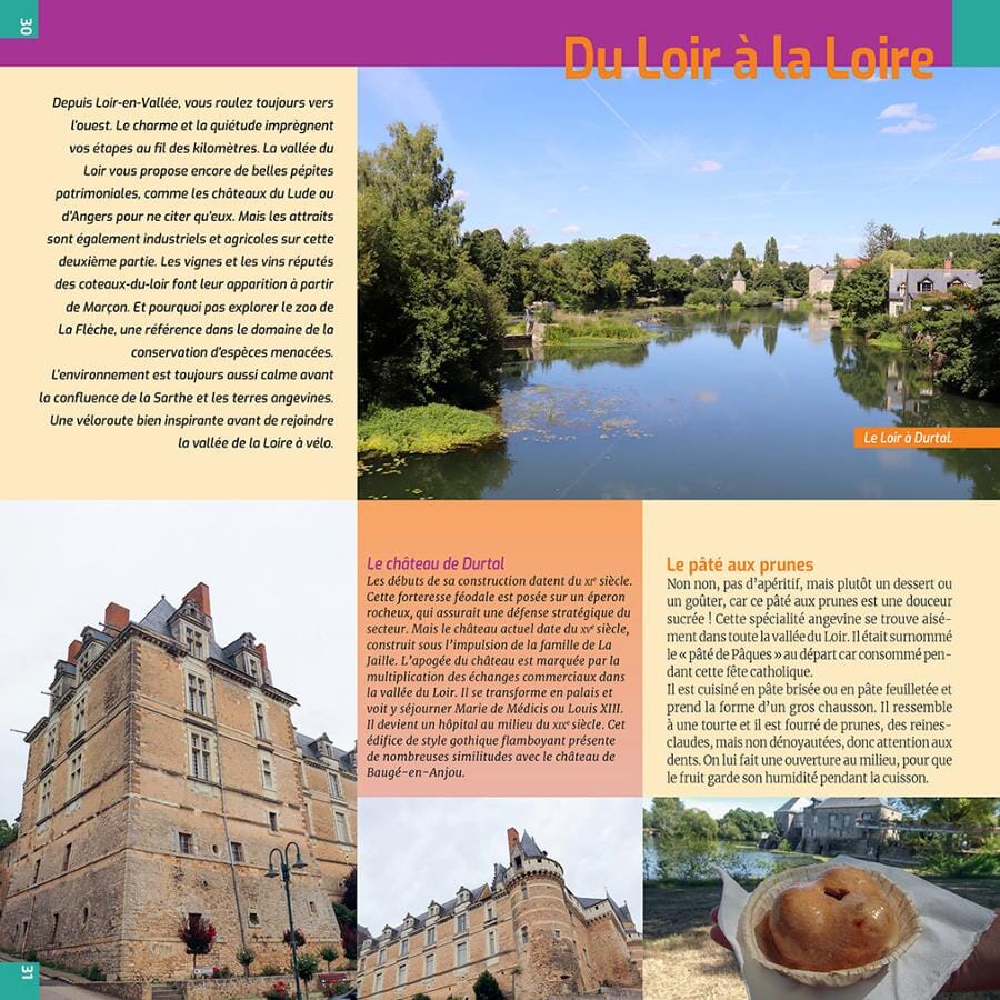 Guide vélo - Vallée du Loir | Chamina guide cycliste Chamina