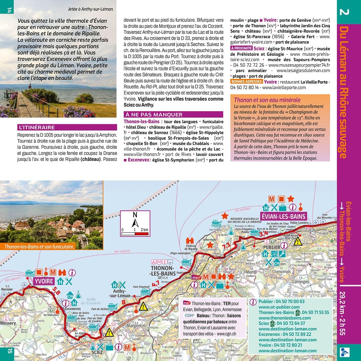 Guide vélo - Via Rhôna, du Léman à la Méditerranée 2026 | Chamina guide cycliste Chamina 