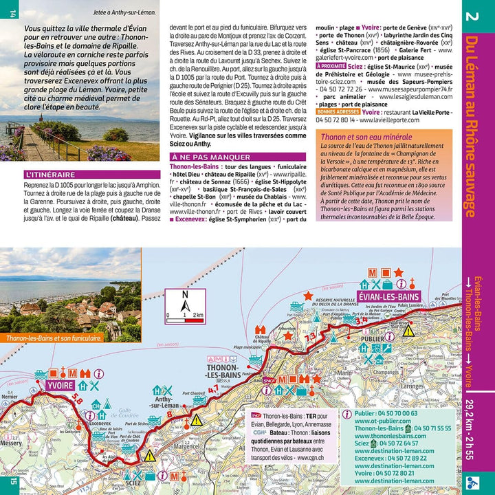 Guide vélo - Via Rhôna, du Léman à la Méditerranée 2026 | Chamina guide cycliste Chamina 