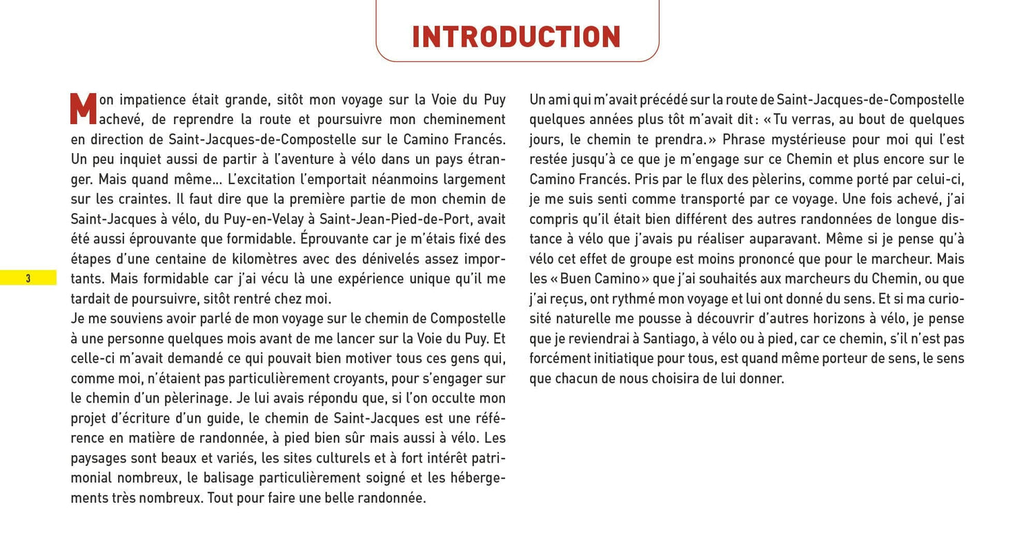 Guide vélo - Voyages à vélo et vélo électrique : Compostelle, Le Camino Francés | Glénat guide cycliste Glénat