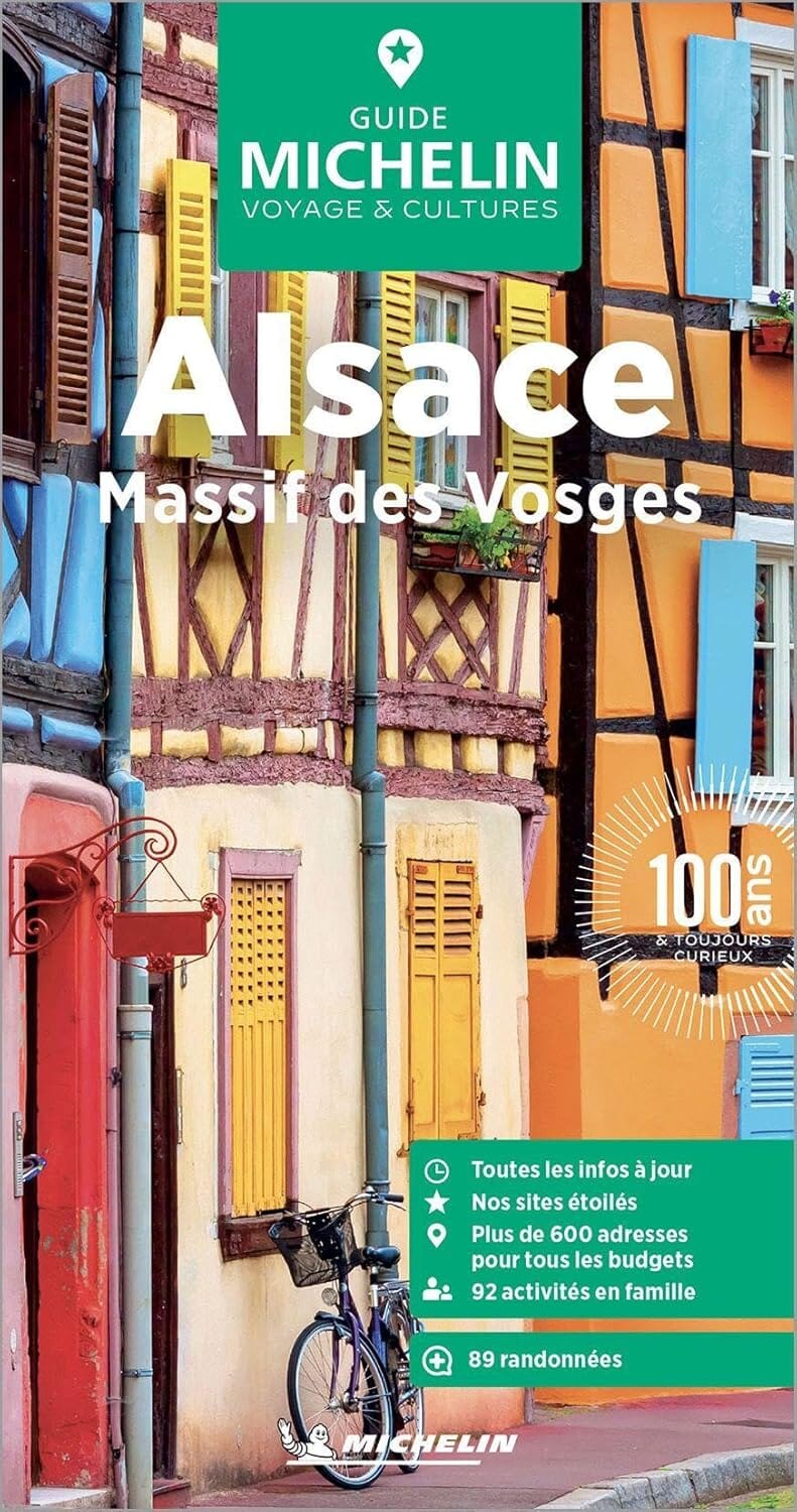 Guide Vert - Alsace, Massif des Vosges 2026 | Michelin guide de voyage Michelin 