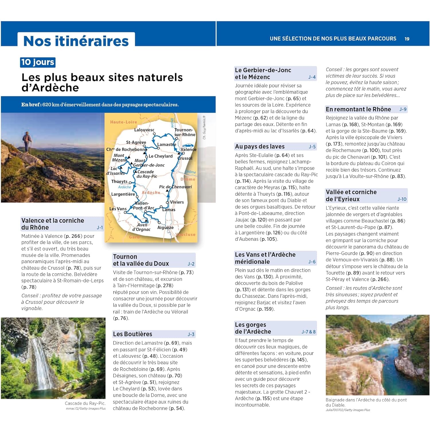 Guide Vert - Ardèche & Drôme - Édition 2024 | Michelin guide de voyage Michelin 