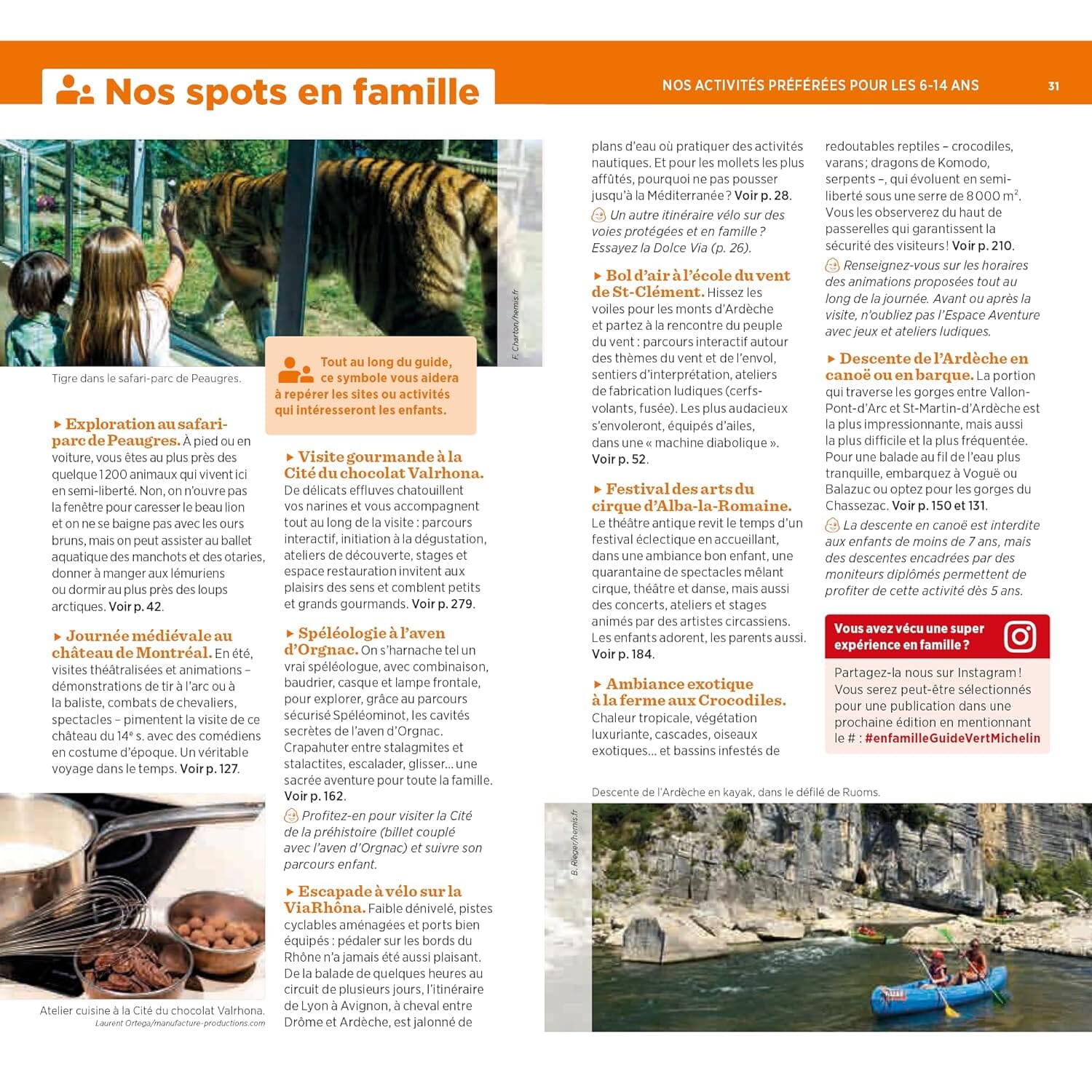 Guide Vert - Ardèche & Drôme - Édition 2024 | Michelin guide de voyage Michelin 