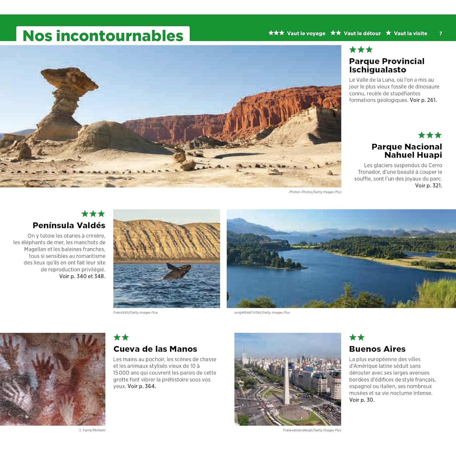 Guide Vert - Argentine - Édition 2024 | Michelin guide de voyage Michelin 