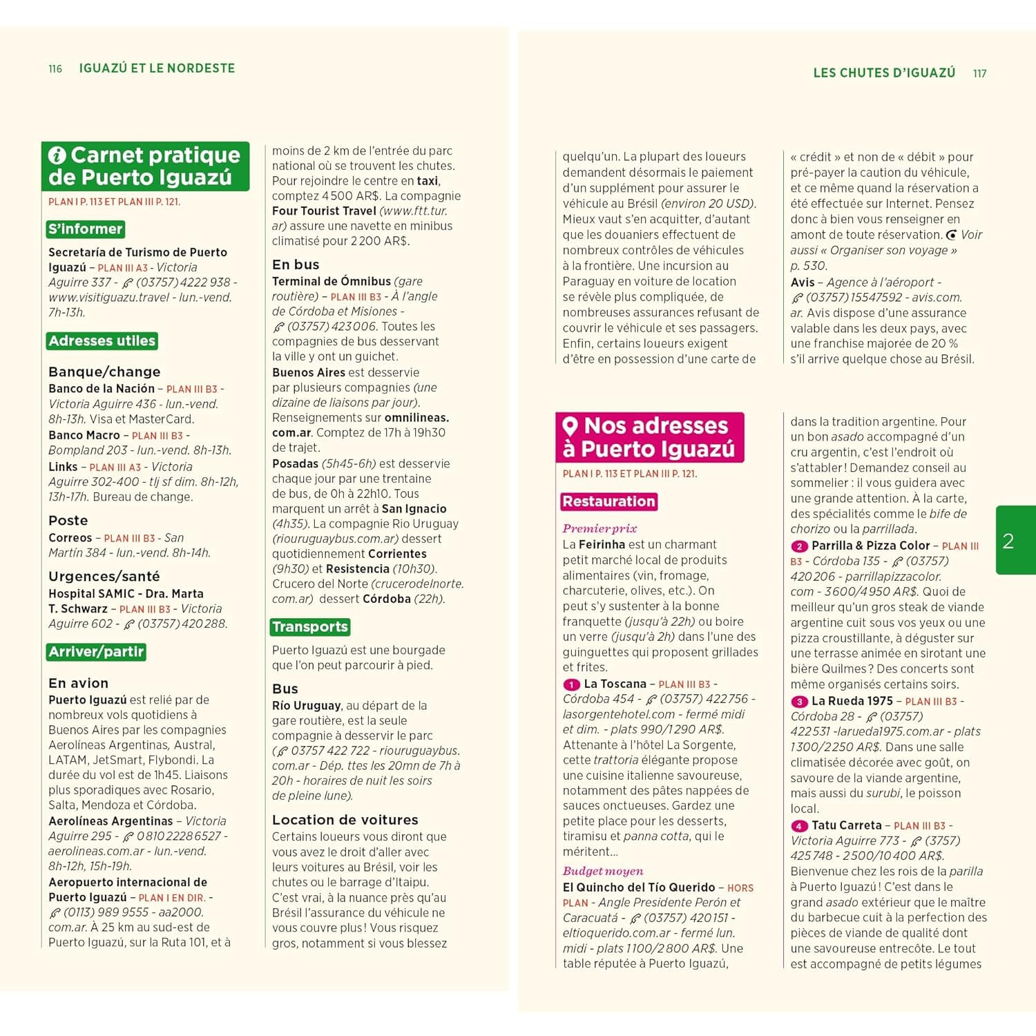 Guide Vert - Argentine - Édition 2024 | Michelin guide de voyage Michelin 