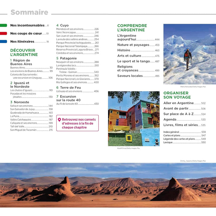 Guide Vert - Argentine - Édition 2024 | Michelin guide de voyage Michelin 