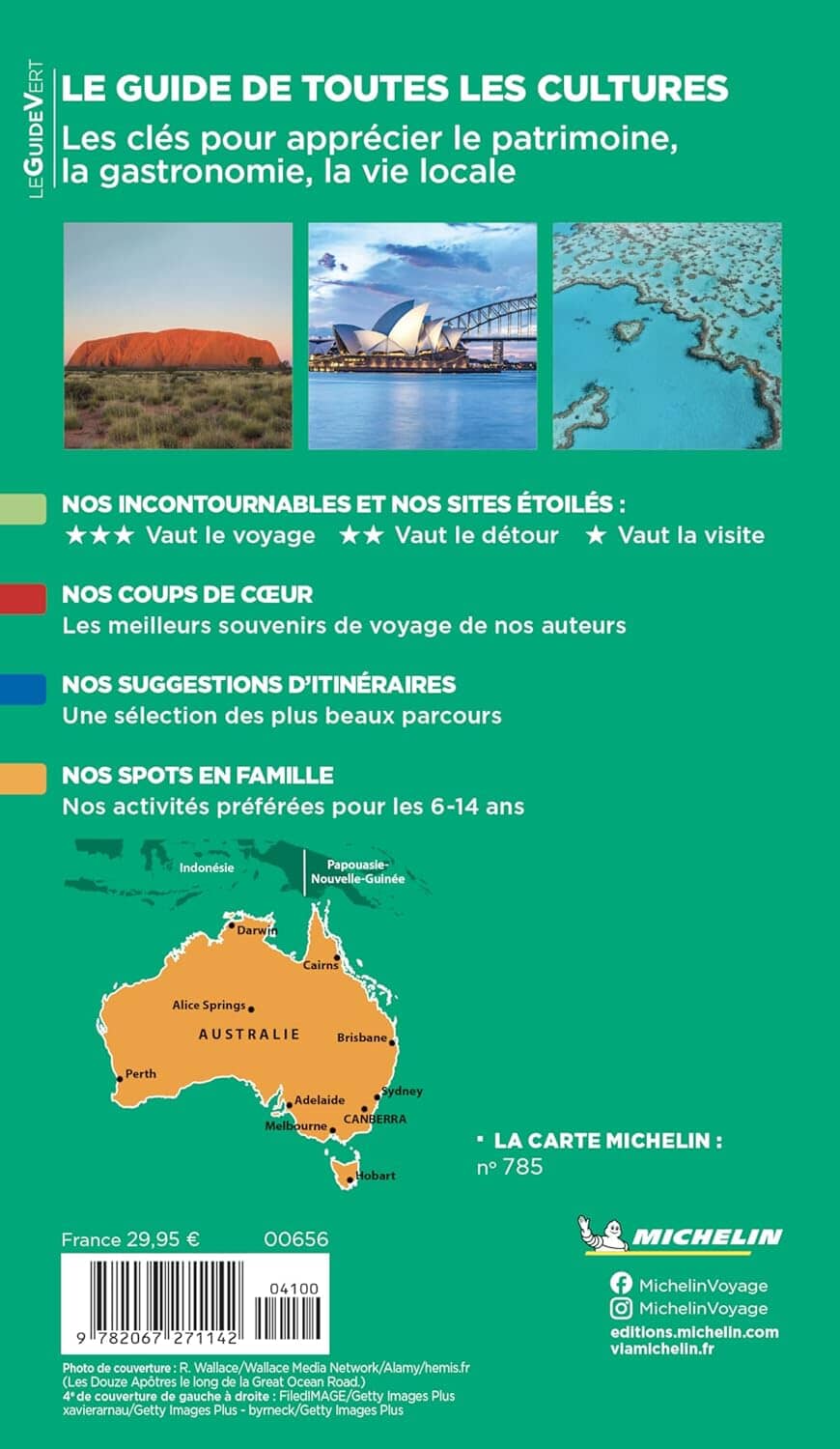 Guide Vert - Australie 2026 | Michelin guide de voyage Michelin