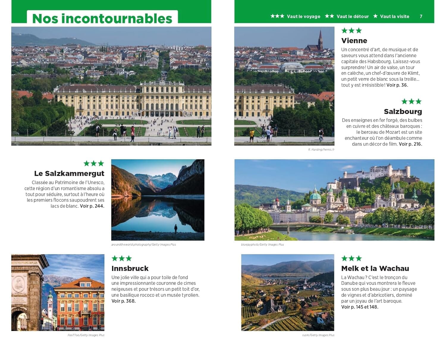 Guide Vert - Autriche - Édition 2025 | Michelin guide de voyage Michelin 