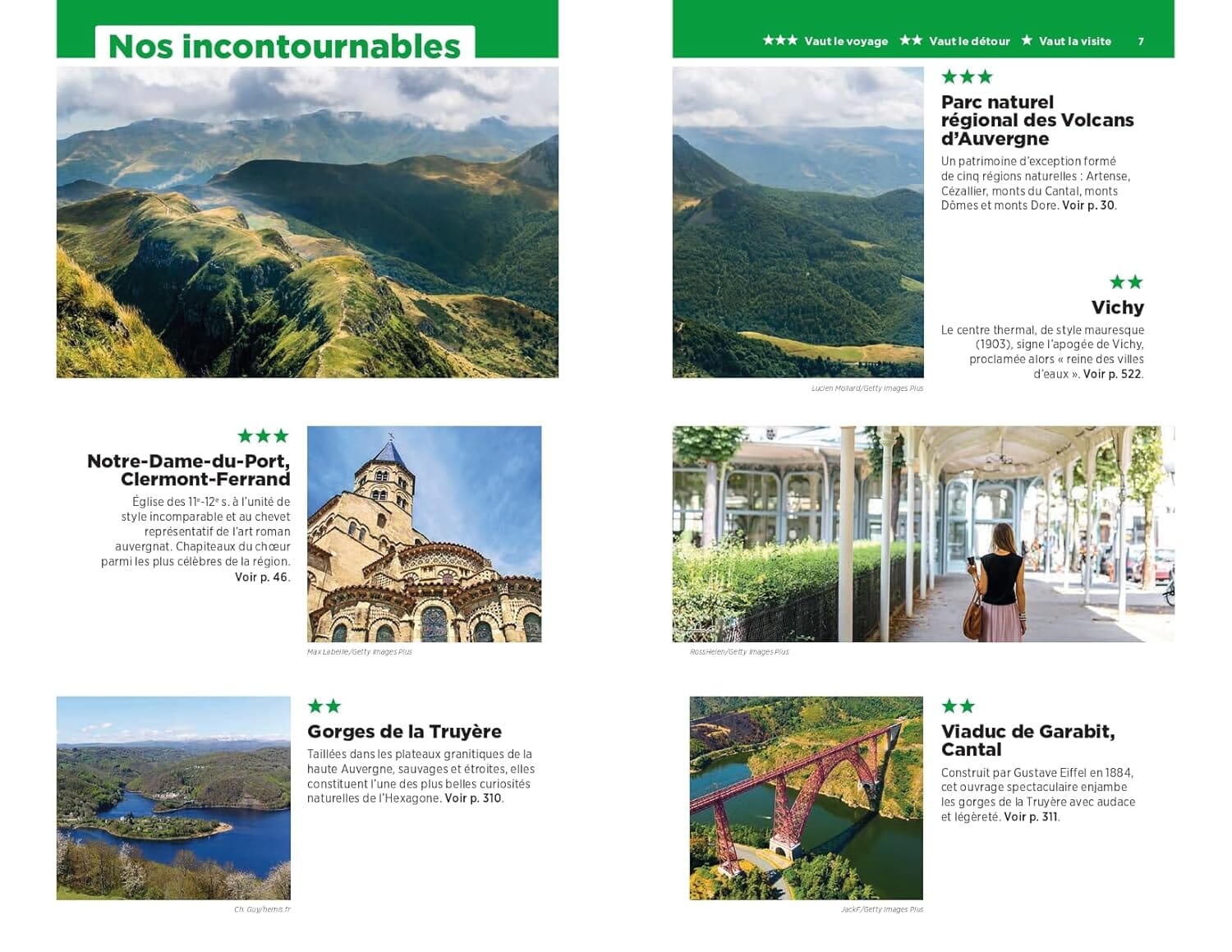Guide Vert - Auvergne - Édition 2025 | Michelin guide de voyage Michelin 