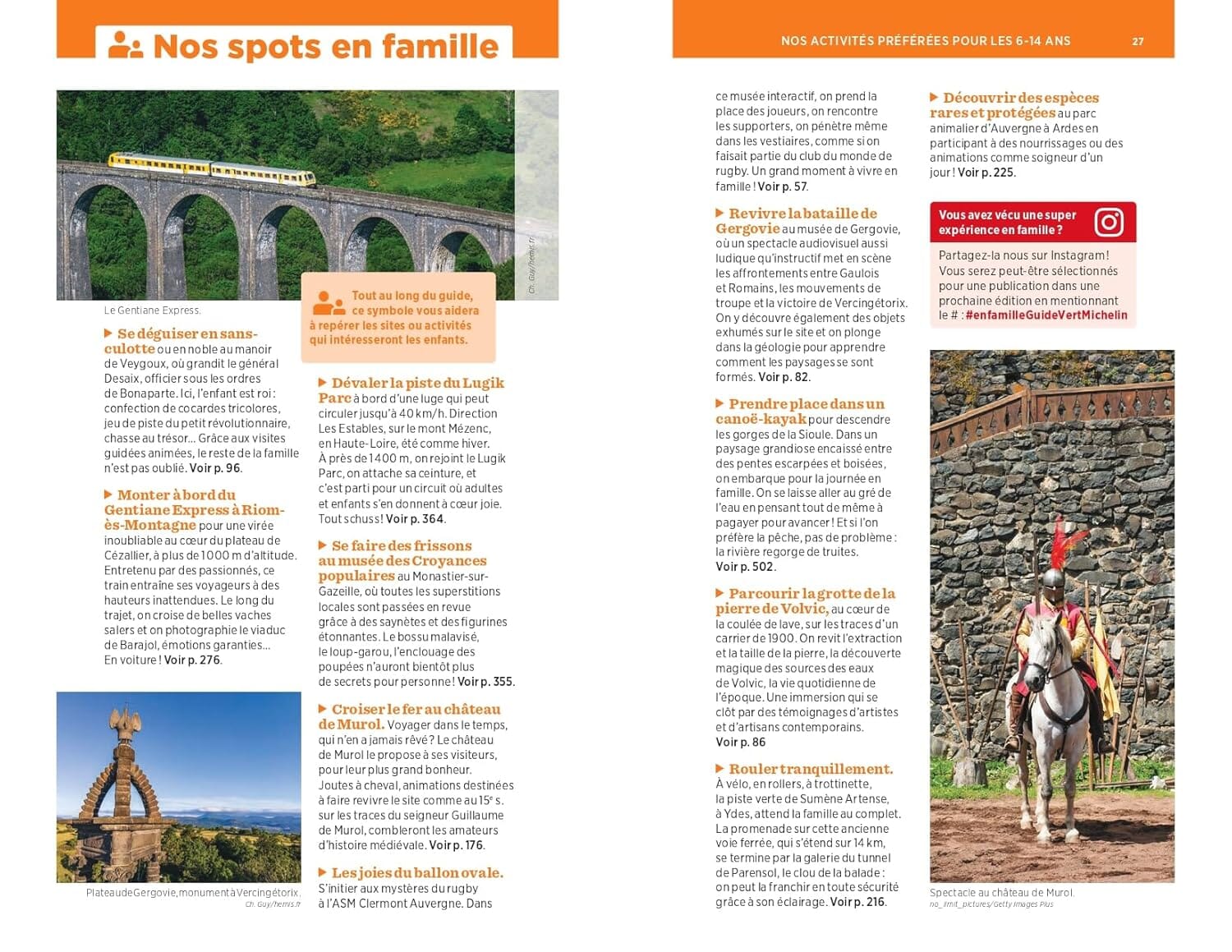 Guide Vert - Auvergne - Édition 2025 | Michelin guide de voyage Michelin 